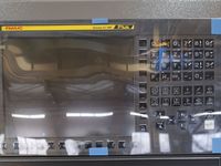 Стойка ЧПУ Fanuc 0i-MF Plus: экран и клавиатура ввода
